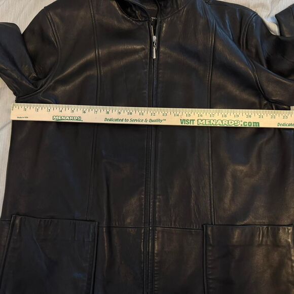 Colebrook & Company Vintage 90's, Soft leather Women's Black Jacket XL - Picture 4 of 8
